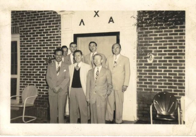 Epsilon-Mu brothers from the chapter's early years