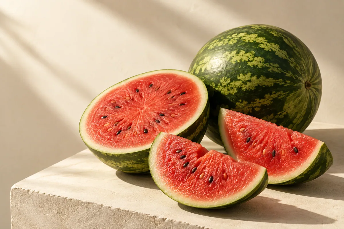 Watermelon still life created for the Watermelon Bust campaign